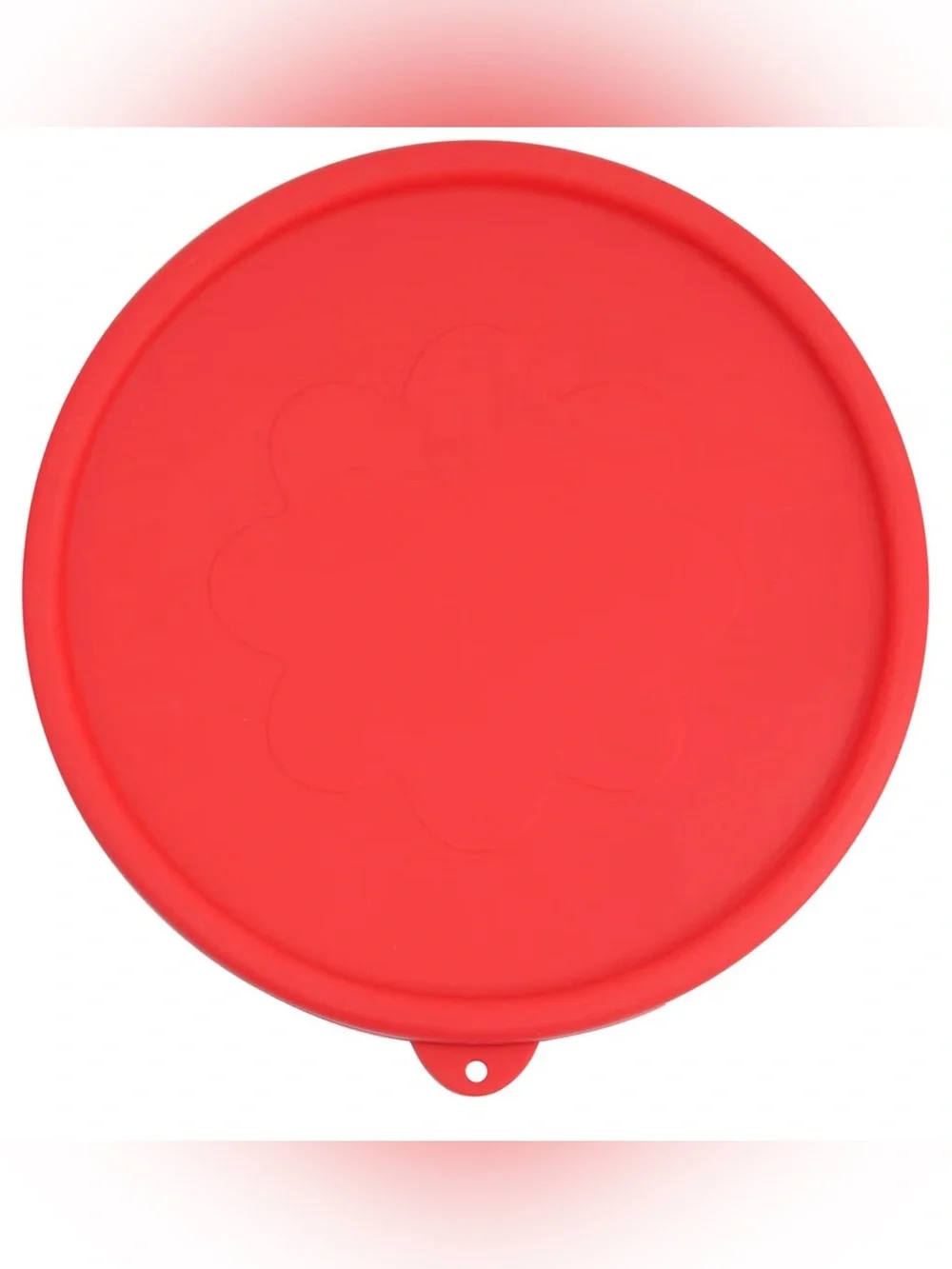 NWOT Purekra Red Silicone Lid for Anchor Hocking Glass Trifle Bowl